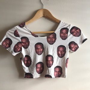 Kanye West crop top